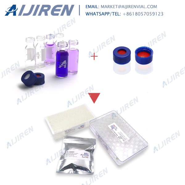 OEM sample vials HPLC clear 2ml vial with ptfe liner pp cap Sigma